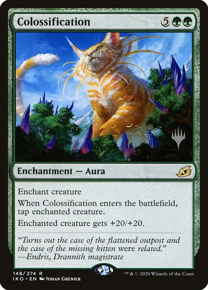 Colossification (Promo Pack) [Ikoria: Lair of Behemoths Promos] | Good Games Modbury
