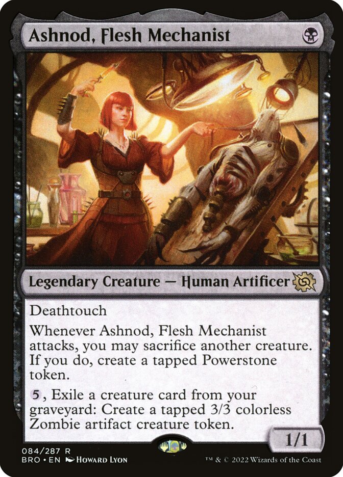 Ashnod, Flesh Mechanist 84 (The Brothers' War)  | Good Games Modbury