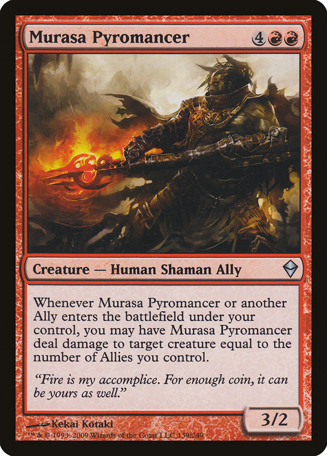 Murasa Pyromancer 139/249 (Zendikar)  - Foil | Good Games Modbury