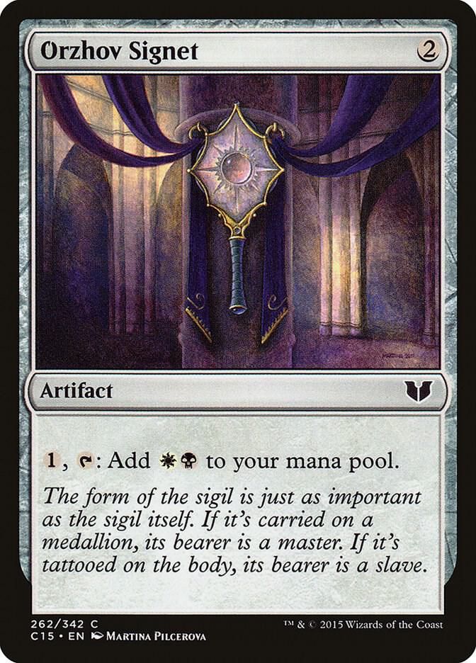 Orzhov Signet 262/342 (Commander 2015)  | Good Games Modbury
