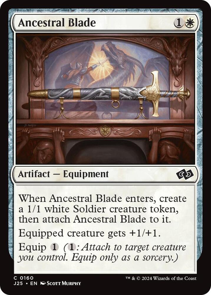 Ancestral Blade 160/779 (Foundations Jumpstart)  | Good Games Modbury