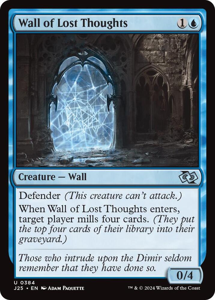 Wall of Lost Thoughts 384/779 (Foundations Jumpstart)  | Good Games Modbury