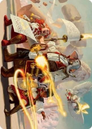 Lorehold Command Art Card 31 (Art Series: Strixhaven)  | Good Games Modbury