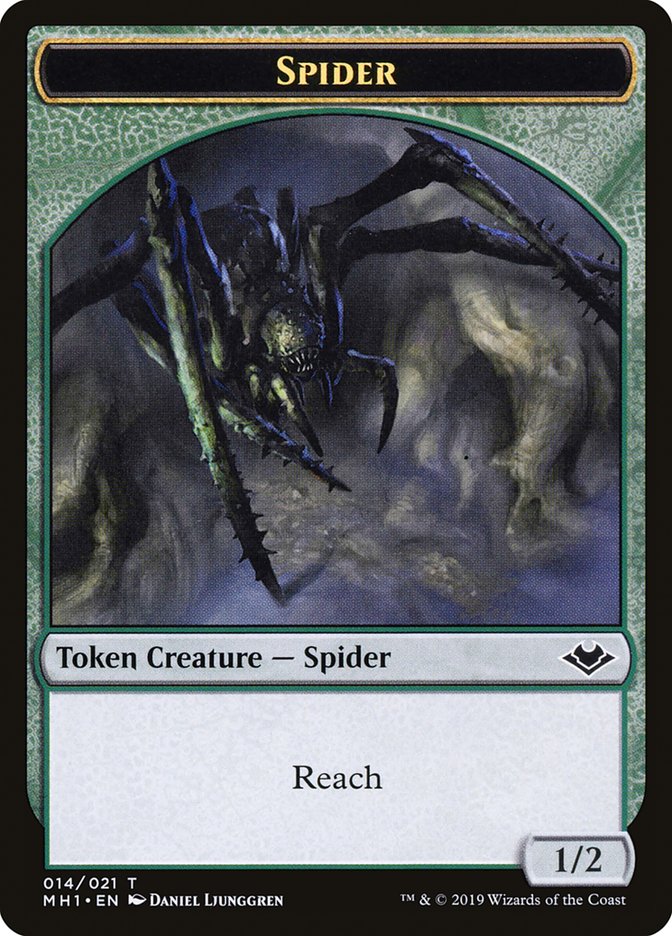 Spider Token [Modern Horizons Tokens] | Good Games Modbury