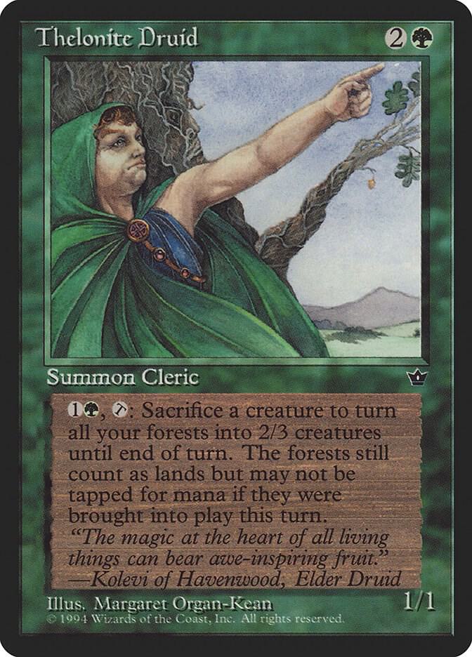 Thelonite Druid 78/187 (Fallen Empires)  | Good Games Modbury