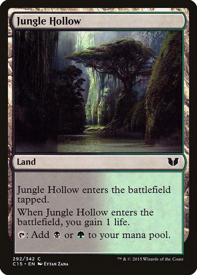 Jungle Hollow 292/342 (Commander 2015)  | Good Games Modbury