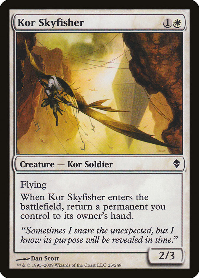 Kor Skyfisher [Zendikar] | Good Games Modbury