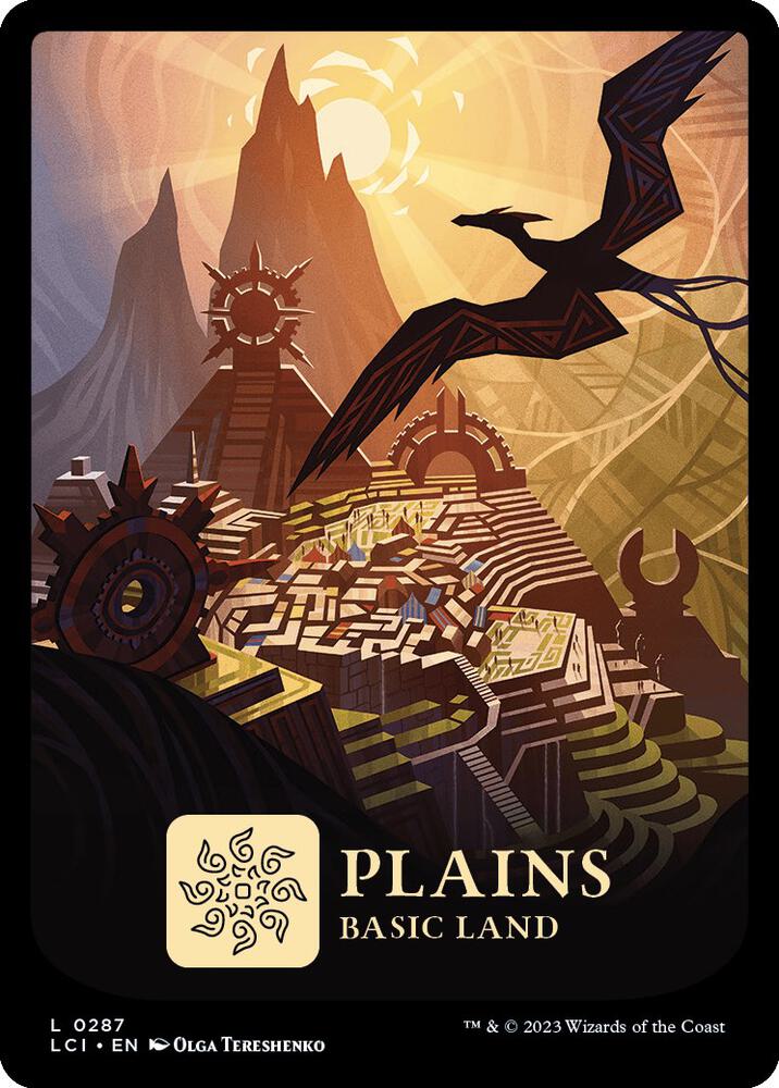 Plains 287 (The Lost Caverns of Ixalan)  - Full Art | Good Games Modbury