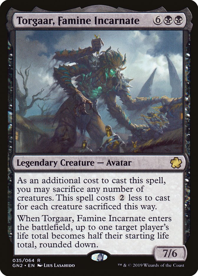 Torgaar, Famine Incarnate 35/64 (Magic Game Night 2019)  | Good Games Modbury