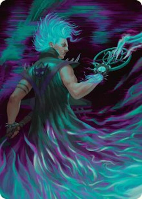 Winter Cursed Rider Art Card 7 (Art Series: Aetherdrift)  | Good Games Modbury