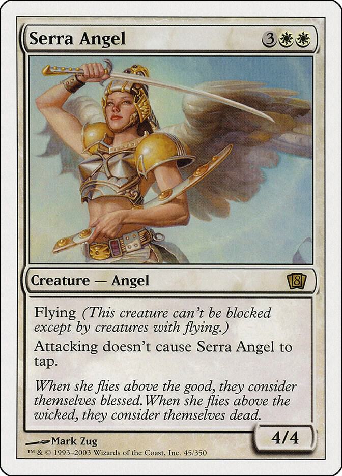 Serra Angel 45/350 (8th Edition)  | Good Games Modbury