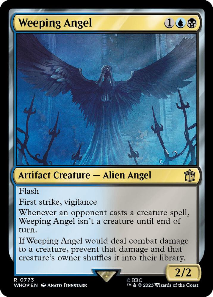 Weeping Angel 773 (Universes Beyond: Doctor Who)  - Surge Foil | Good Games Modbury