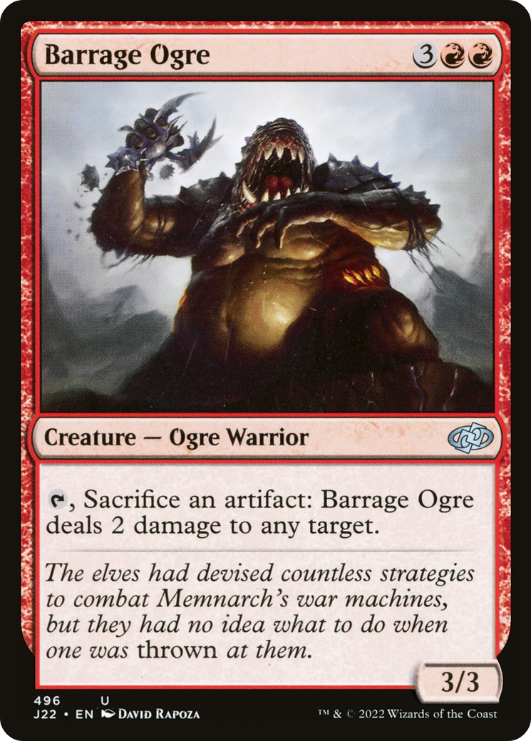 Barrage Ogre [Jumpstart 2022] | Good Games Modbury