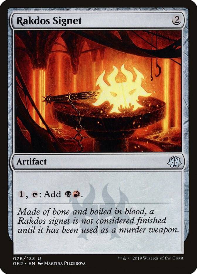 Rakdos Signet 76/133 (Ravnica Allegiance: Guild Kits)  | Good Games Modbury