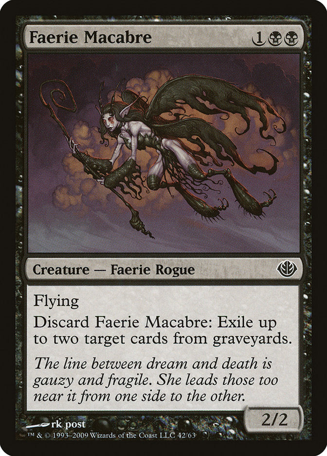 Faerie Macabre [Duel Decks: Garruk vs. Liliana] | Good Games Modbury