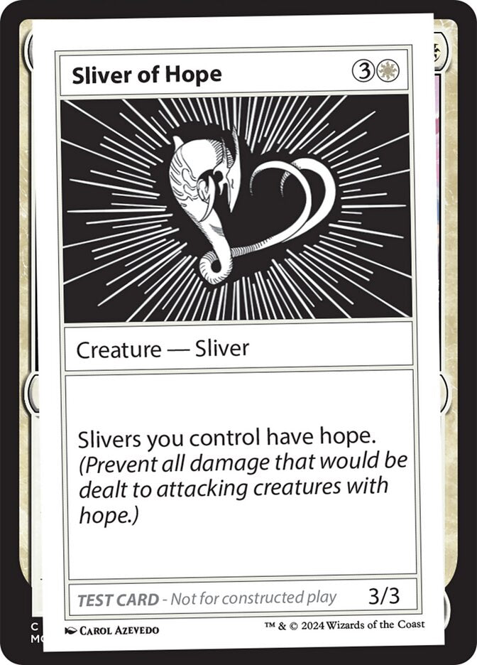Sliver of Hope 523/390 (Mystery Booster 2 Playtest Cards)  | Good Games Modbury