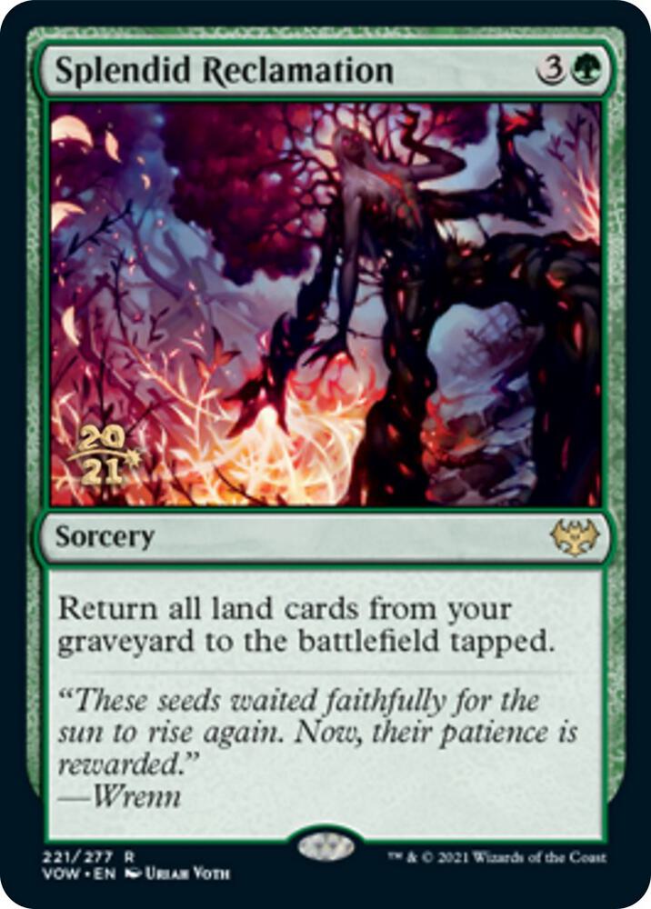 Splendid Reclamation VOW 221s/137 (Prerelease Cards)  - Foil | Good Games Modbury