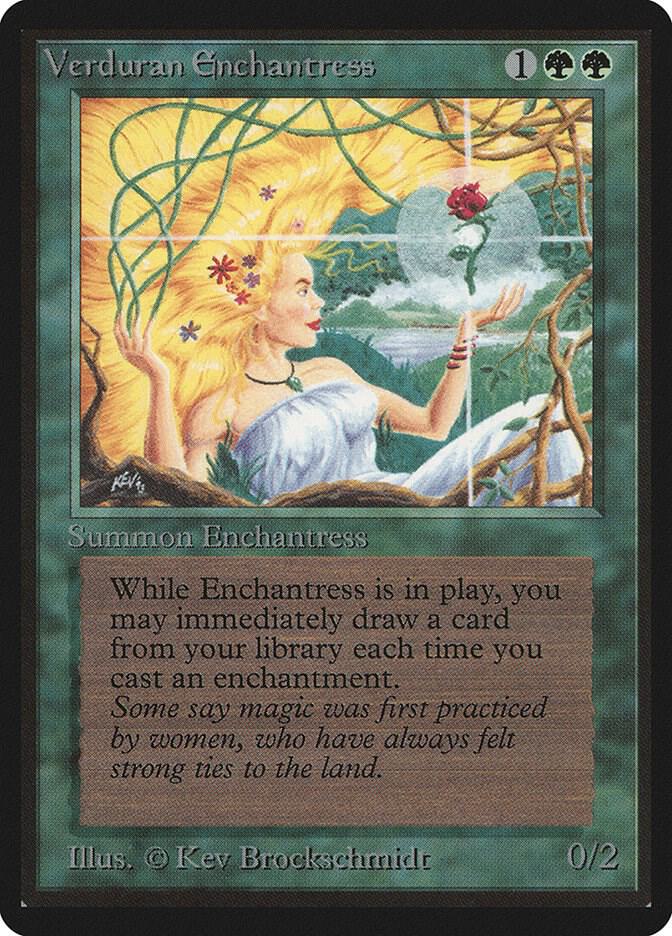Verduran Enchantress 223/302 (Beta Edition)  | Good Games Modbury