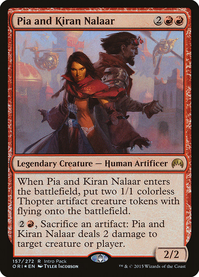 Pia and Kiran Nalaar [Magic Origins Promos] | Good Games Modbury