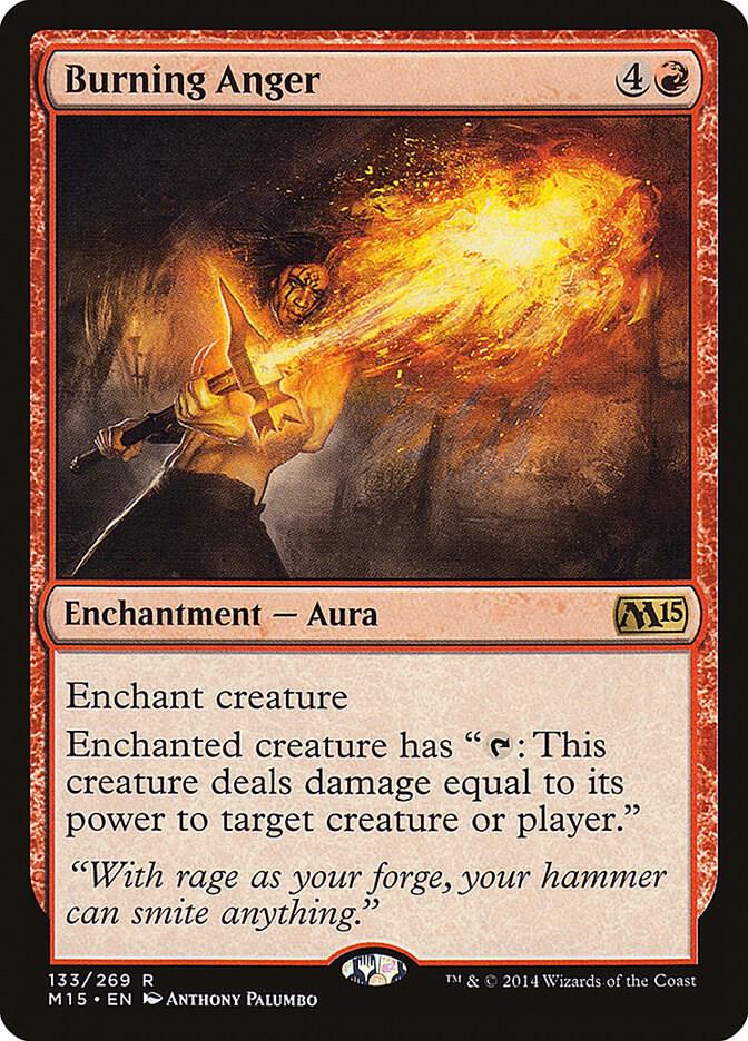 Burning Anger 133/269 (Magic 2015 (M15))  | Good Games Modbury