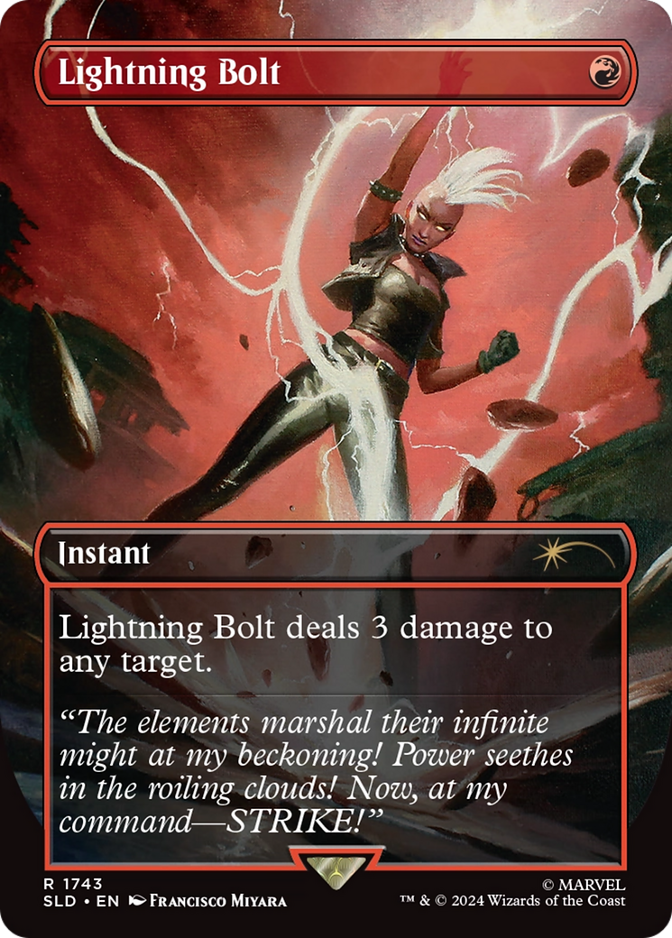 Lightning Bolt (1743) [Secret Lair Drop Series] | Good Games Modbury