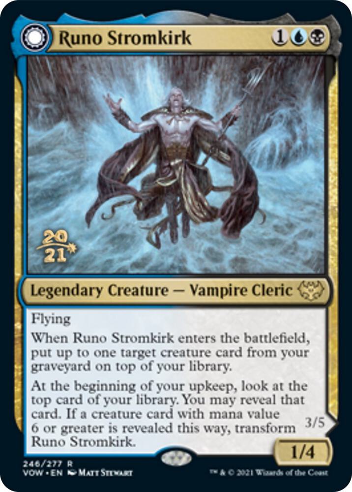 Runo Stromkirk 246s/137 (Prerelease Cards)  - Foil | Good Games Modbury