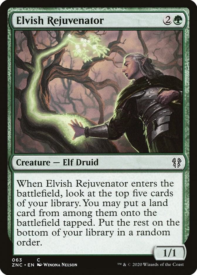 Elvish Rejuvenator 63/142 (Commander: Zendikar Rising)  | Good Games Modbury