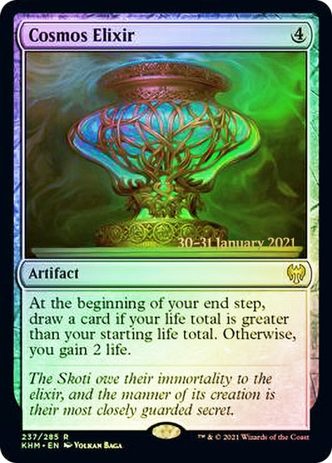 Cosmos Elixir [Kaldheim Prerelease Promos] | Good Games Modbury