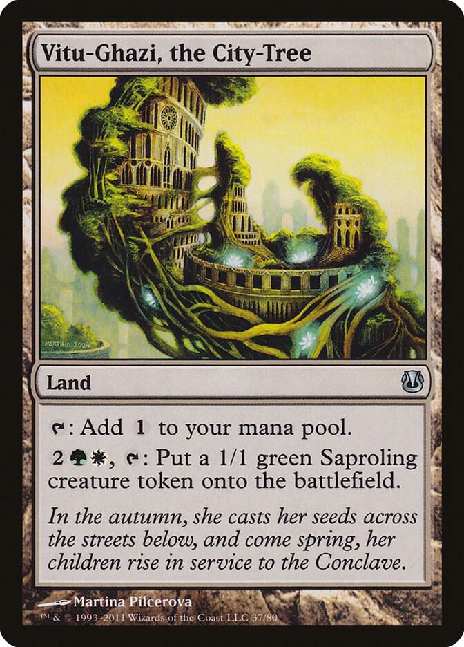Vitu-Ghazi, the City Tree 37/80 (Duel Decks: Ajani vs. Nicol Bolas)  | Good Games Modbury