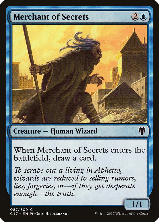 Merchant of Secrets [Commander 2017] | Good Games Modbury