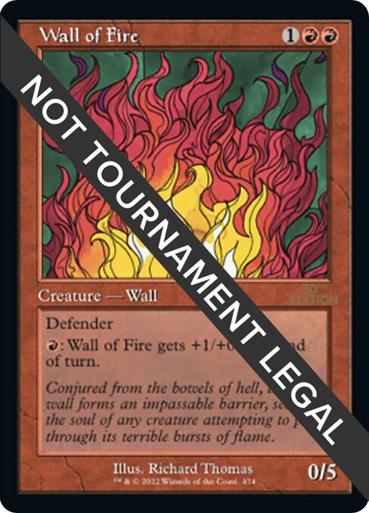 Wall of Fire Retro Frame 474/594 (30th Anniversary Edition)  | Good Games Modbury