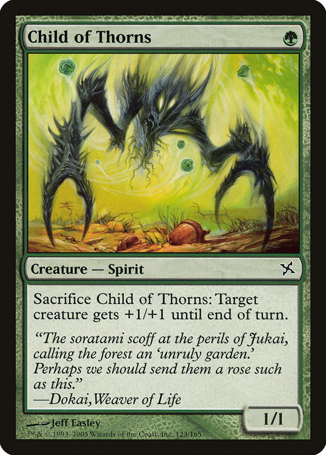 Child of Thorns 123/165 (Betrayers of Kamigawa)  | Good Games Modbury