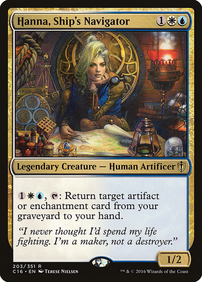 Hanna, Ship's Navigator [Commander 2016] | Good Games Modbury