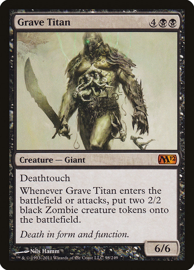 Grave Titan [Magic 2012] | Good Games Modbury