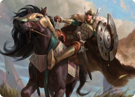 Knight of Dawn's Light Art Card [Dominaria United Art Series] | Good Games Modbury