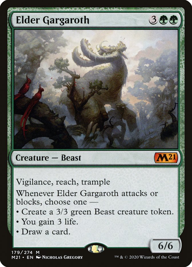 Elder Gargaroth 179/274 (Core Set 2021)  - Foil | Good Games Modbury