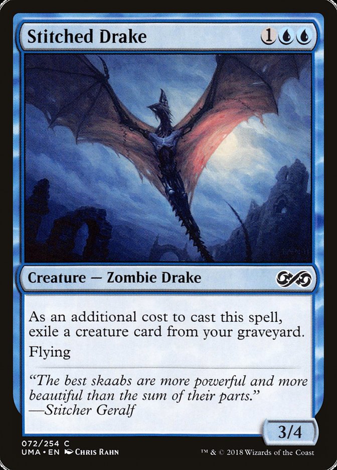 Stitched Drake 72/254 (Ultimate Masters)  - Foil | Good Games Modbury