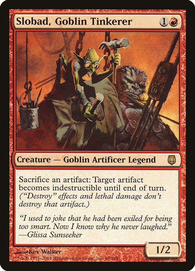 Slobad Goblin Tinkerer 69/165 (Darksteel)  - Foil | Good Games Modbury