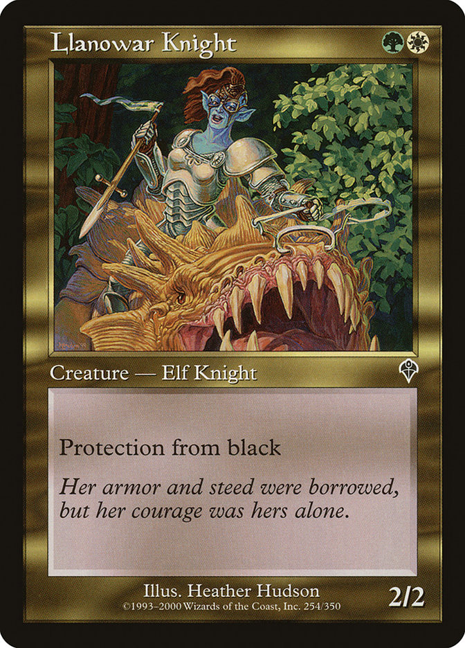 Llanowar Knight [Invasion] | Good Games Modbury