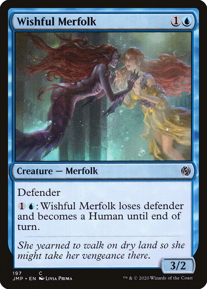 Wishful Merfolk 197/495 (Jumpstart)  | Good Games Modbury