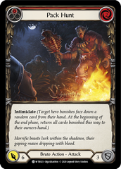 Pack Hunt (Red) [U-WTR023] (Welcome to Rathe Unlimited)  Unlimited Rainbow Foil | Good Games Modbury