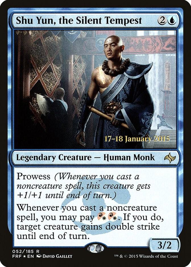Shu Yun the Silent Tempest 52s/43 (Prerelease Cards)  - Foil | Good Games Modbury