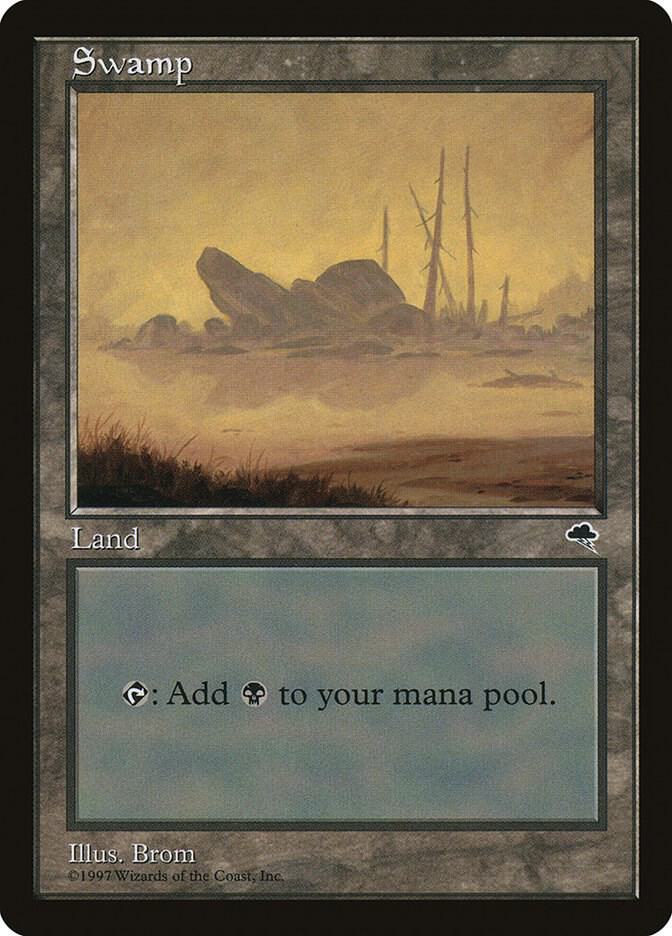 Swamp 341/350 (Tempest)  | Good Games Modbury