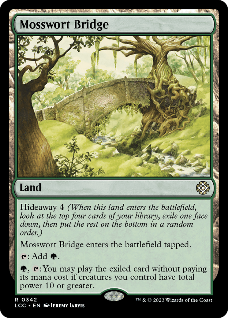 Mosswort Bridge [The Lost Caverns of Ixalan Commander] | Good Games Modbury