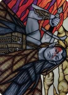 Radha Coalition Warlord Art Card 75 (Art Series: Dominaria United)  | Good Games Modbury