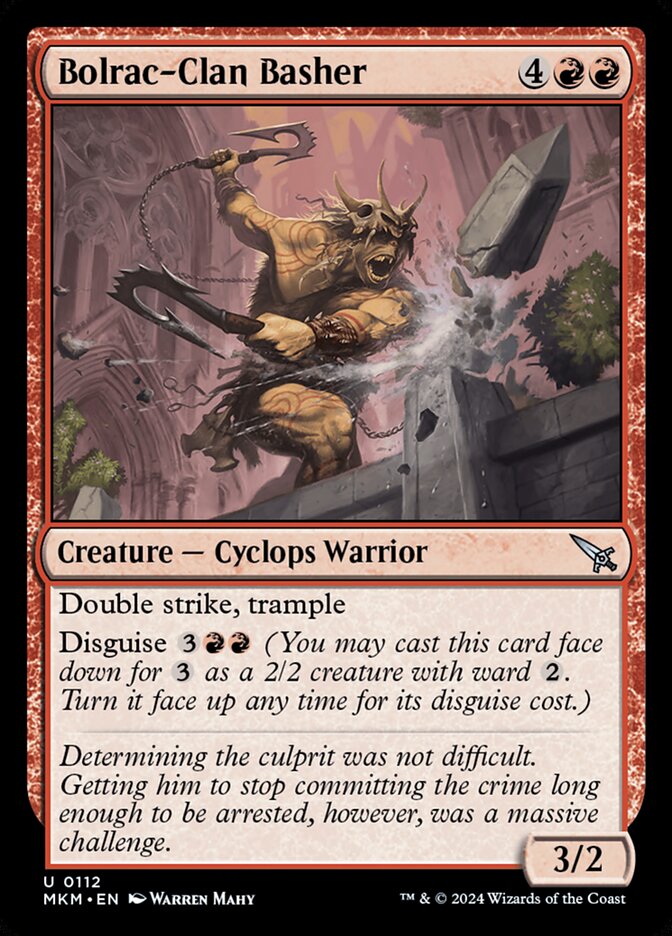 Bolrac-Clan Basher 112/286 (Murders at Karlov Manor)  - Foil | Good Games Modbury