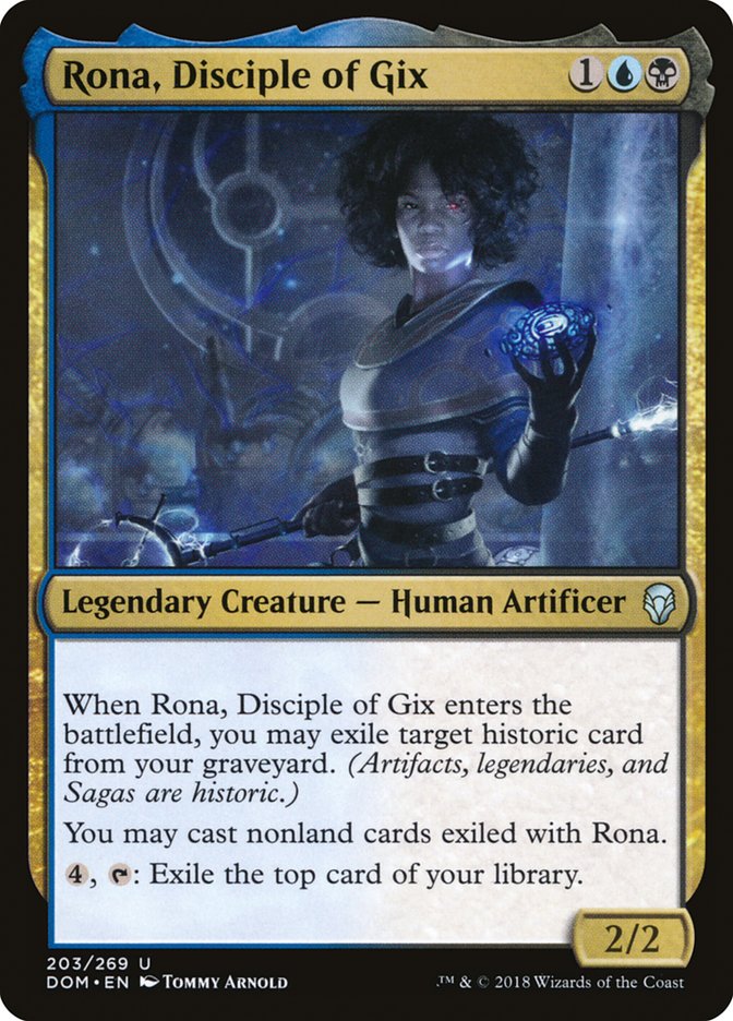 Rona, Disciple of Gix 203 (Dominaria)  | Good Games Modbury