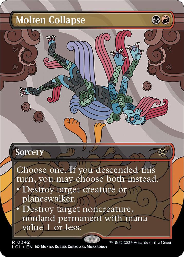 Molten Collapse 342/291 (The Lost Caverns of Ixalan)  - Borderless | Good Games Modbury