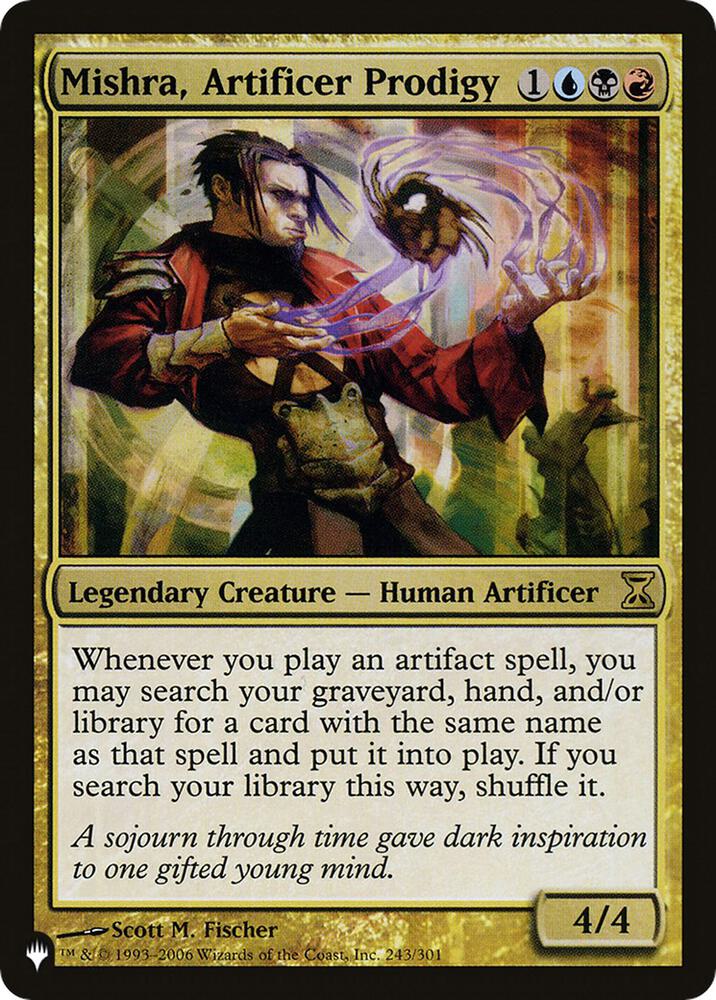 Mishra Artificer Prodigy TSP-243/5075 (The List Reprints)  | Good Games Modbury