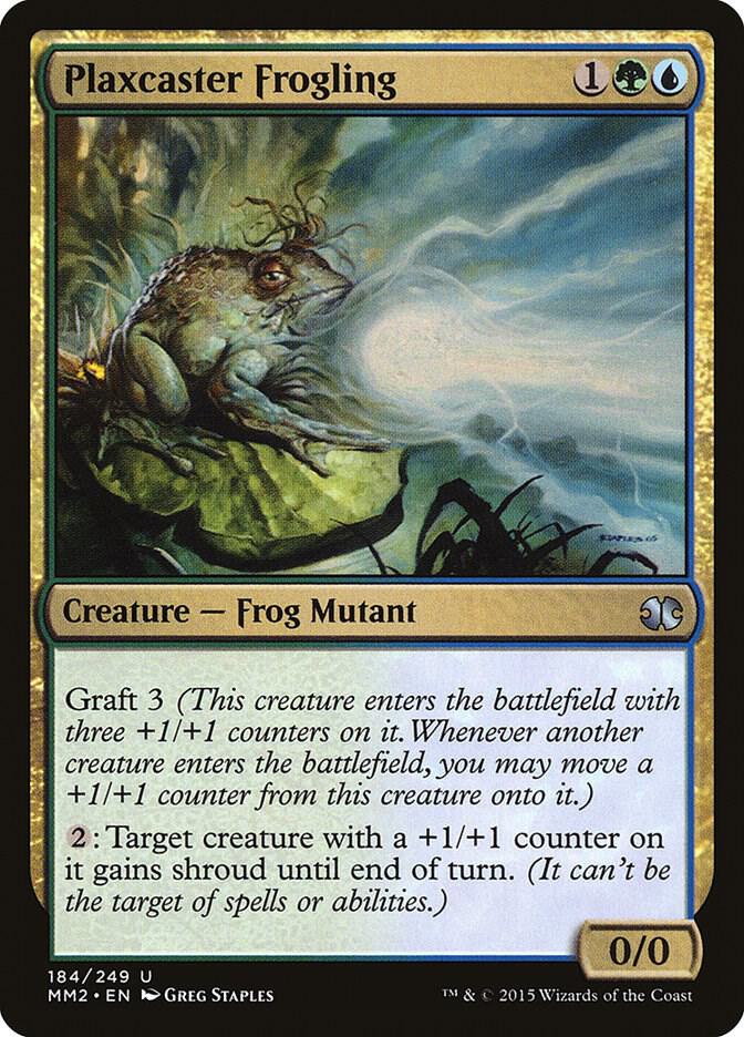 Plaxcaster Frogling 184/249 (Modern Masters 2015)  - Foil | Good Games Modbury